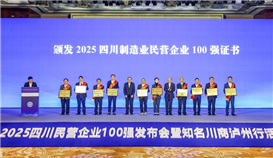 “2025四川民營企業100強”出爐德勝再次上榜